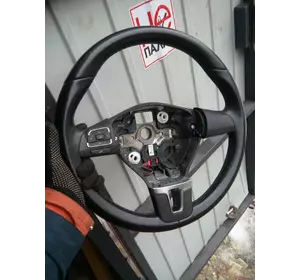 Руль, мультируль кожаный на VW Jetta VI 2012-2018